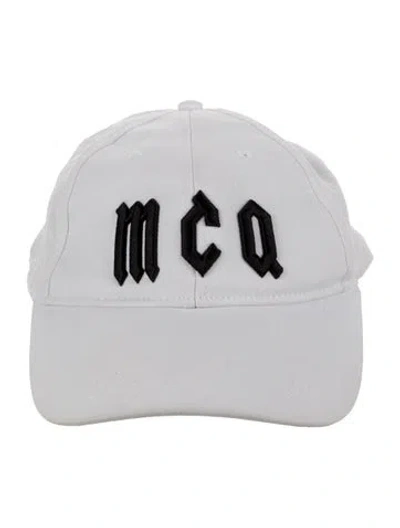 Pre-owned Alexander Mcqueen Baseball Cap In White