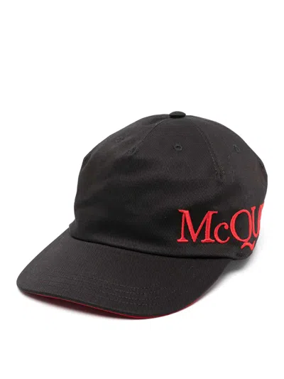 Alexander Mcqueen Sombrero - Negro