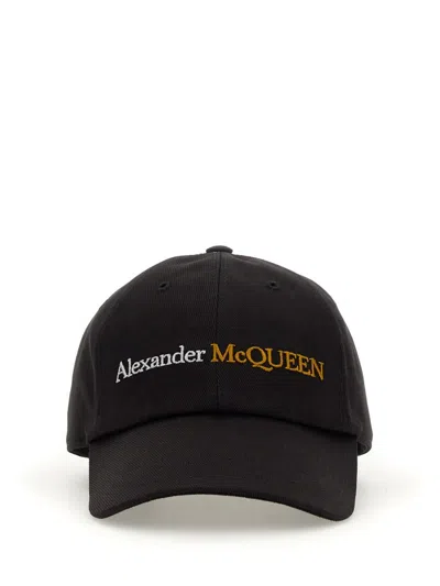 ALEXANDER MCQUEEN ALEXANDER MCQUEEN BASEBALL HAT WITH LOGO