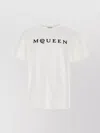 Alexander Mcqueen Logo Cotton T-shirt