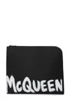 Alexander Mcqueen Alexander Mc Queen Mc Queen Graffiti Wallet In 1070
