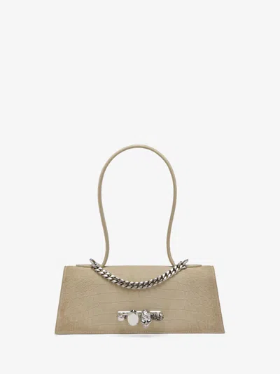 Alexander Mcqueen Beige In Brown