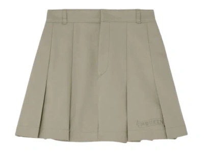 Alexander Mcqueen Beige Cotton Clothing Trousers In Brown