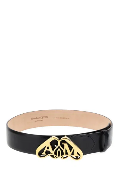 Alexander Mcqueen Belt In Black