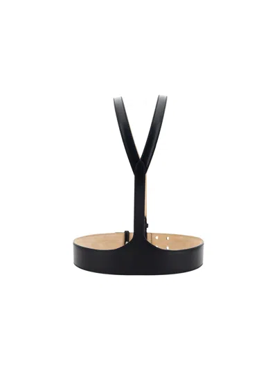 Alexander Mcqueen Belt In Black