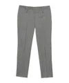 Alexander Mcqueen Belt Loops Slacks In Gray