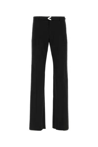 ALEXANDER MCQUEEN ALEXANDER MCQUEEN BLACK COTTON BLEND PANT