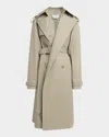 Alexander Mcqueen Mcqueen Belted Trench Coat