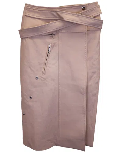 Pre-owned Alexander Mcqueen Belted Wrap Skirt