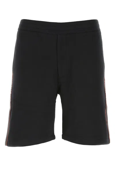 Alexander Mcqueen Shorts-l Nd  Male In Black