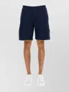 Alexander Mcqueen Men Bermuda Shorts With Selvedge Logo Band
