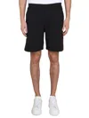 Alexander Mcqueen Cotton, Wool, And Mohair Shorts In Black