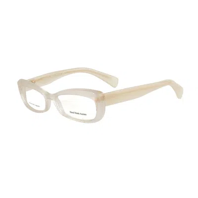Alexander Mcqueen Bicolor Acetate Glasses Women's (frames) In Neutral