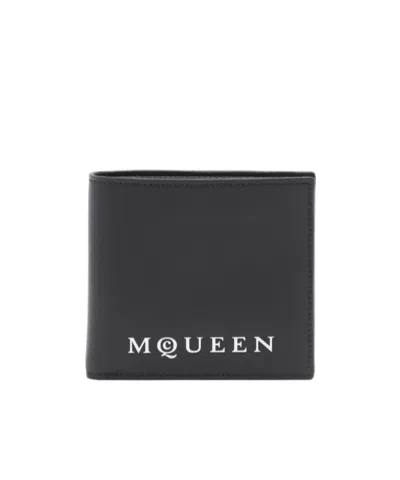 ALEXANDER MCQUEEN ALEXANDER MCQUEEN LOGO LETTERING BI-FOLD WALLET