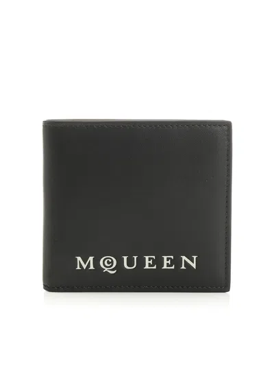 Alexander Mcqueen Bifold Wallet In Black