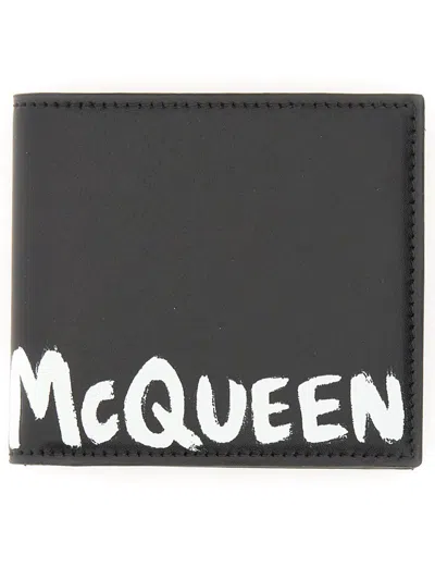 Alexander Mcqueen Bifold Wallet In Black
