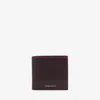Alexander Mcqueen Bifold Wallet In Oxblood