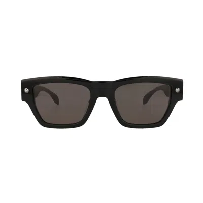 Pre-owned Alexander Mcqueen Big Square Sunglasses 'black' | Women's Size Onesize