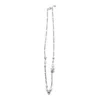 Alexander Mcqueen 925 Silver Necklace In Metallic