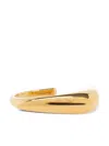 Alexander Mcqueen Elegant Brass Bijoux Bracelet In Gold