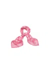 ALEXANDER MCQUEEN BIKER SILK SCARF
