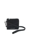 Alexander Mcqueen Zip-around Billfold Coin Case In Black