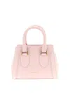 Alexander Mcqueen Birde Mini Handbag In Nude