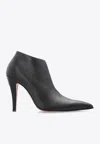 Alexander Mcqueen Birdee 115 Leather Pumps In Black