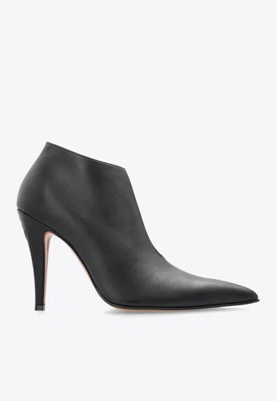 ALEXANDER MCQUEEN BIRDEE 115 LEATHER PUMPS