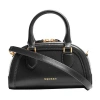 Alexander Mcqueen Birdee Boston Mini Handbag In Black