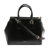 Alexander Mcqueen Birdee Large Handbag In Black