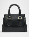Alexander Mcqueen Mcqueen Mini Birdee Leather Top Handle Bag In Multi
