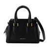 Alexander Mcqueen Birdee Mini Purse - Leather - Black In Black