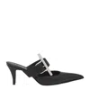 Alexander Mcqueen Mcqueen Birdee Pointed Toe Mule In Black