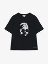 Alexander Mcqueen Skull T-shirt In Black