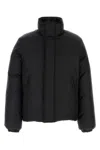 Alexander Mcqueen Black Nylon Down Jacket In Black