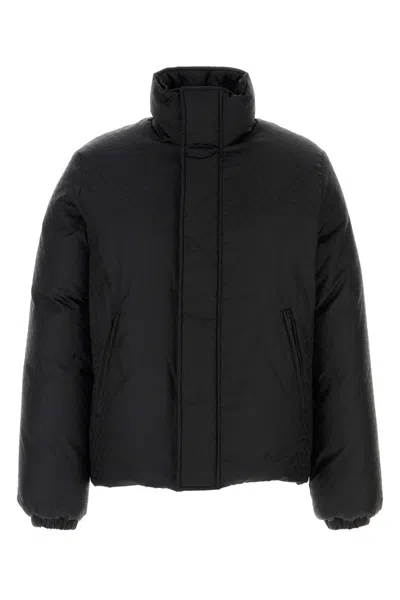 Alexander Mcqueen Black Nylon Down Jacket