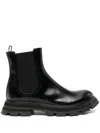 Alexander Mcqueen Alexander Mc Queen Chelsea Ankle Boots In Black