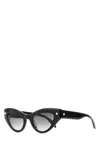 Alexander Mcqueen Cat Eye-frame Recycled Acetate Sunglasses In Black