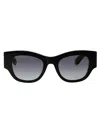 Alexander Mcqueen Alexander Mc Queen Sunglasses Am0420 S 001 In Black