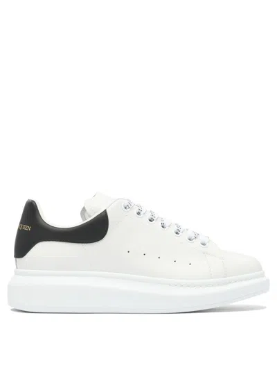Alexander Mcqueen Black And White Leather Sneakers