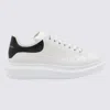 Alexander Mcqueen Oversized Leather Sneakers In White