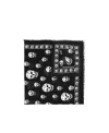 Alexander Mcqueen Skull Print Scarf In Black