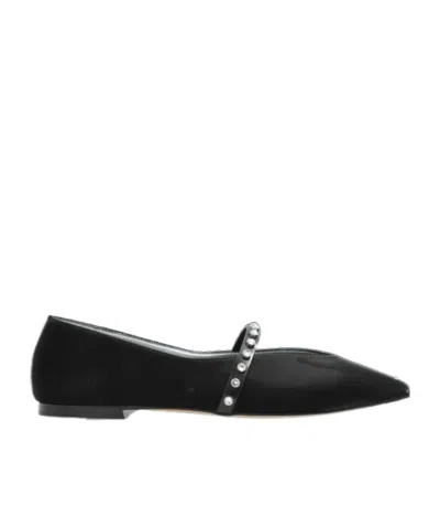 ALEXANDER MCQUEEN ALEXANDER MCQUEEN SRUD-EMBELLISHED BALLERINA FLATS