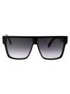 Alexander Mcqueen Alexander Mc Queen Ss22 Sunglasses Am0354 S 001 In Black