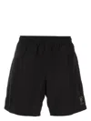 Alexander Mcqueen Short De Bain In Black