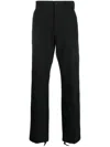 Alexander Mcqueen Alexander Mc Queen Organic Cotton Trousers In Black