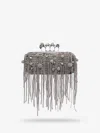 Alexander Mcqueen Black In Black/silver