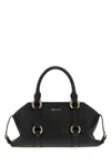 Alexander Mcqueen Farringdon Small Elongated Calf Leather Shoulder Bag