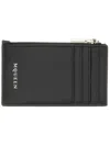 Alexander Mcqueen Black Calf Skin Wallets In Black